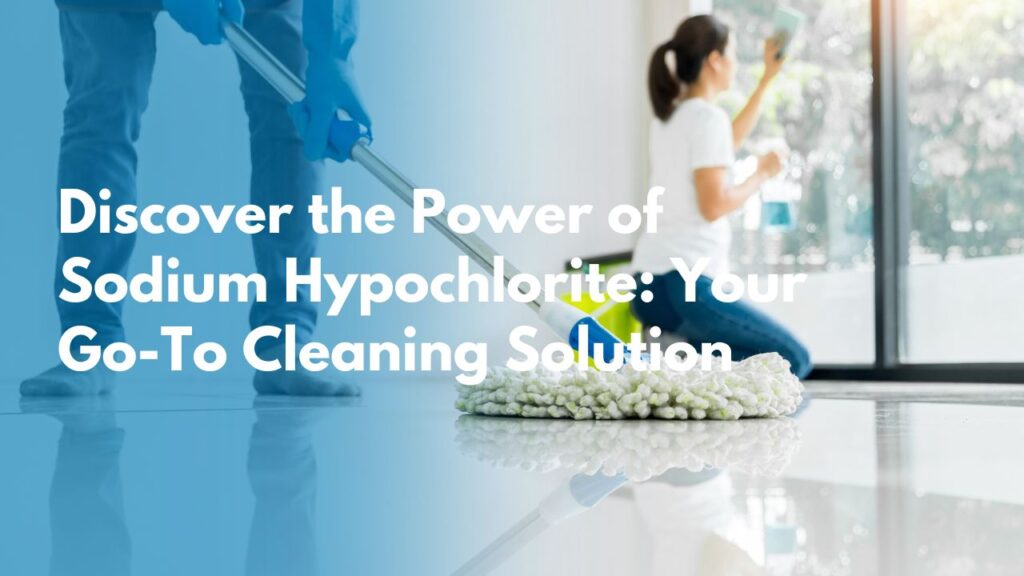 sodium hypochlorite solution uses